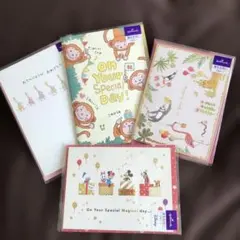 バースディカード　立体カード　お誕生お祝い　グリーティングカード　文房具　文具