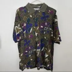 古着 半袖ポロシャツ　個性派