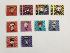 crazyraccoon CRマンチョコ ステッカー 13点セット