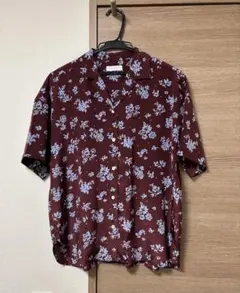 BEAUTY&YOUTH UNITED ARROWSフラワープリント5分袖シャツ