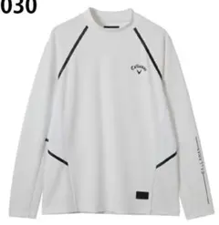 キャロウェイ ゴルフウェア ストレッチ　モックネックシャツ C21233105