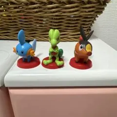 ポケモン フィギュア 3体セット ミズゴロウ キモリ ポカブ
