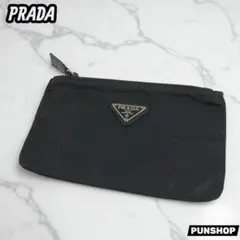 PRADA プラダ ポーチ 小物入れ ブラック レディース ブランド