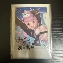 C105 コミケ ろうか おまけチェキ風イラストカード PAさん - メルカリ