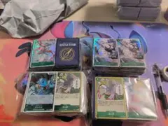 ワンピースカード緑色まとめ売り