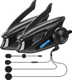 バイクインカム X6S 2台セット Mesh接続 6人同時通話 ノイキャン 防水