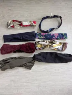 ヘアバンド　8種類セットのサムネイル