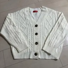 repipi armario ケーブルニットカーディガン Lサイズ