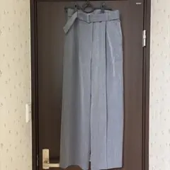 NATURAL BEAUTY BASIC ワイドパンツ グレー M