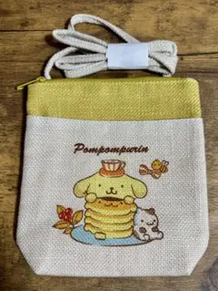 ポムポムプリン 当たりくじ サコッシュ イエロー