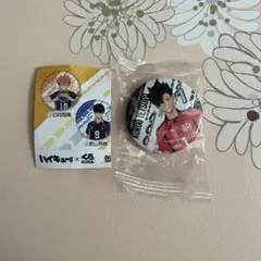 【匿名配送】ハイキュー くら寿司 ビッくらポン 黒尾鉄朗 缶バッジ