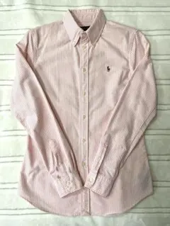 Polo Ralph Lauren ボタンダウンシャツ ピンクストライプ