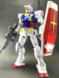 中華プラモ ソロモン MGサイズ 組み立て済み中古品 ジャンク 1/100