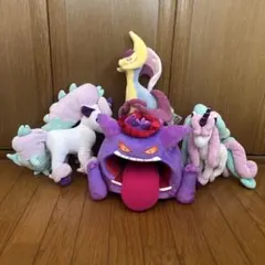 ポケモン　ゲンガー　キョダイマックスのすがた　アローラポニータ　クレセリア