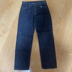 ダークブルー ストレートデニム