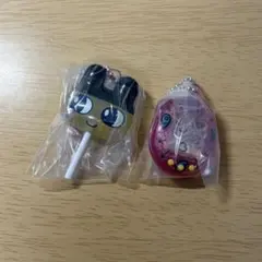 ゆ*み様 たまごっち　シャカシャカチャームコレクション　カラフルキャンディーチャ