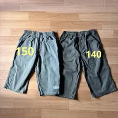 男児　ハーフパンツ 140（Ikka）、150 セット売り