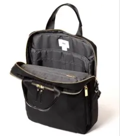 ace. スリファム ビジネスリュック A4 ブラック　黒　パソコン収納バッグ