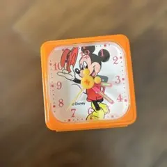 ディズニー ミッキーマウス 置時計 レトロ