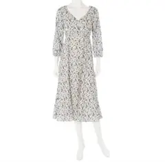 MERCURYDUO 花柄ロングワンピース S