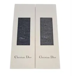 Christian Dior グレーソックス 2足セット サイズ25～26