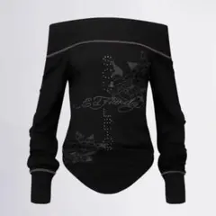 y2k】Sculptor × Ed Hardy Sheer Tank Top - メルカリ