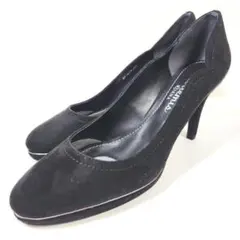 artemis by DIANA 9cmヒール パンプス アーモンドトゥ 黒
