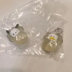 はぴだんぶい なりきりオイスター めじるしアクセサリー　ペックル　ポチャッコ