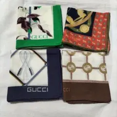 GUCCI 　CELINE　レトロ　ハンカチ 　2枚セット