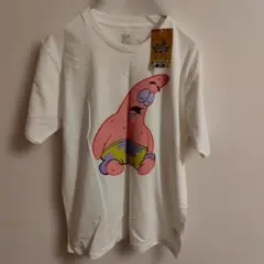 Graniph スポンジ・ボブ パトリック Tシャツ ホワイト