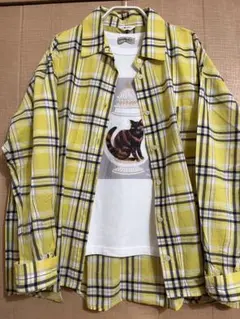 サマンサモスモス 新品未使用 松尾ミユキTシャツ＆チェックシャツのSET