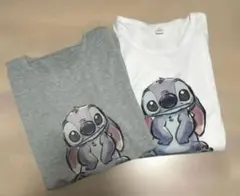 【即発送】2枚セット✨半袖Tシャツ OHANA ホワイト　グレー
