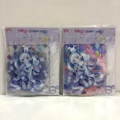 初音ミク アクリルスタンド 雪ミク スカイタウン10th ver. 2種セット