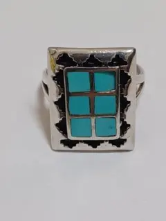 あ*】様 ヴィンテージ　インディアンジュエリー　ターコイズ リング　12号