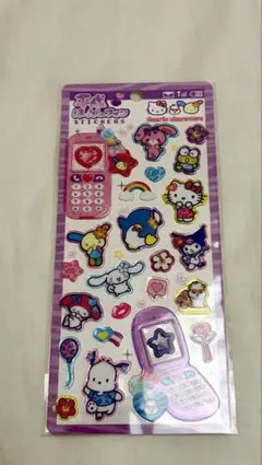 正規品　2枚！平成はっぴーフォン　サンリオ日焼けキティー