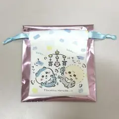 ちいかわベビー 巾着 ハチワレラッコ