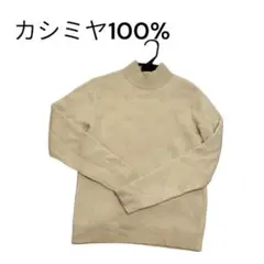 プチ値下げ即購入可ジャンフランコフェレ　カシミヤ100% ベージュ系　セーター