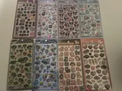 ボンボンドロップシール　うるちゅるシール　8枚セット