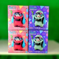 ガンダム45周年✕初音ミク ザクぐるみ フィギュア 4点セット