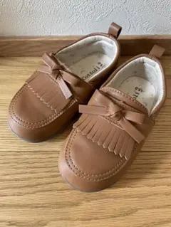 【美品】Cottoli フリンジリボンフォーマル　シューズ 靴　15.0cm