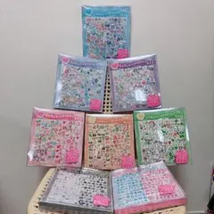 【エコメルカリ便限定】GiGO限定 うるちゅるシールBIG 全8種 コンプリート