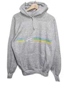 70s〜80s USA製 Velva Sheen イエロータグ プリントパーカーのサムネイル