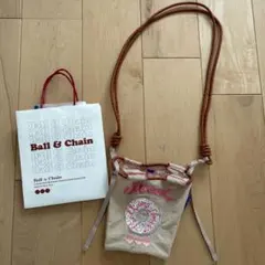 ボールアンドチェーン　ミニショルダーバッグ