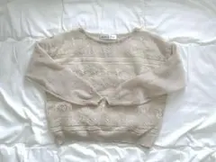 l’atelier du savon 刺繍 レース プルオーバーのサムネイル