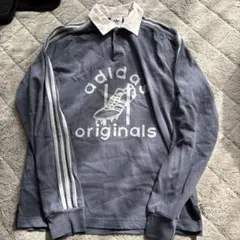 adidas 長袖ポロシャツ