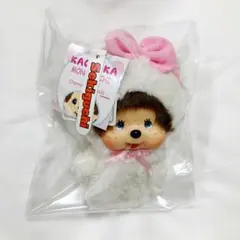 モンチッチ 顔デカ おこじょ ぬいぐるみキーホルダー キーチェーン