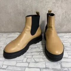 美品 トゥモローランド ライトラバーソール サイドゴアブーツ 36