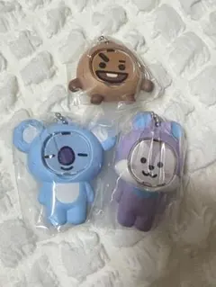 BT21 フォトフレームマスコット 3体