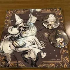 とんがり帽子のアトリエ くじメイト ハンカチ・缶バッジ とんがり帽子のアトリエ くじメイト ハンカチ・缶バッジ - メルカリ