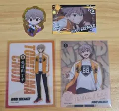 WINDBREAKER 兎耳山丁子 クリアカード コレクトステッカー